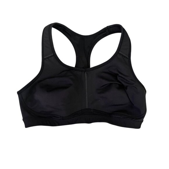 Athleta Other - Athleta Women's Black Racerback Sports Bra - Size 38C * Comfort*